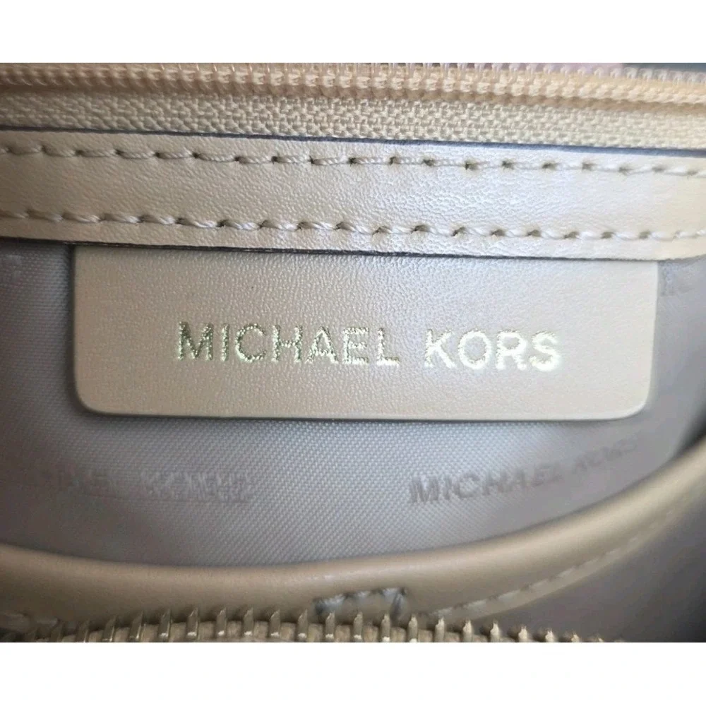 Michael Kors Large Whitney Top Zip Tote‎ Satchel in Oat